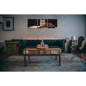 Snow Fox Canvas Wall Art Wildlife Decor Elegant Red Fox Canvas Wall Art